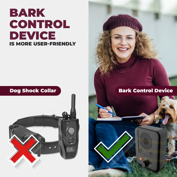 ULTRASONIC BARK STOPPER: QUIT OUTDOOR TRAINING FOR DOGS